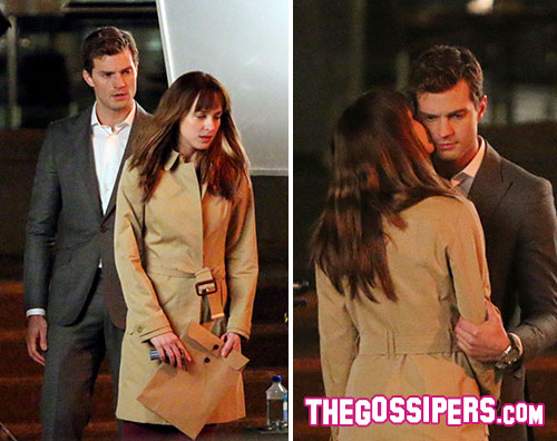 fifty Jamie e Dakota flirtano sul set di Cinquanta sfumature