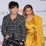 kim kris 150x150 Kim Kardashian sceglie la seta per lHollywood Reporter