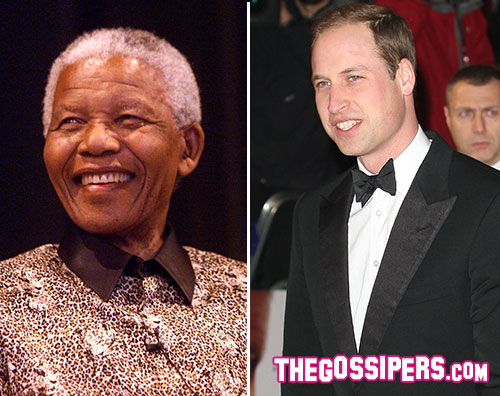 mandela Il Principe William ricorda Nelson Mandela