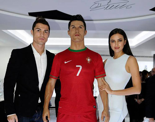 ronaldo2 Cristiano Ronaldo con Irina Shayk e il figlio