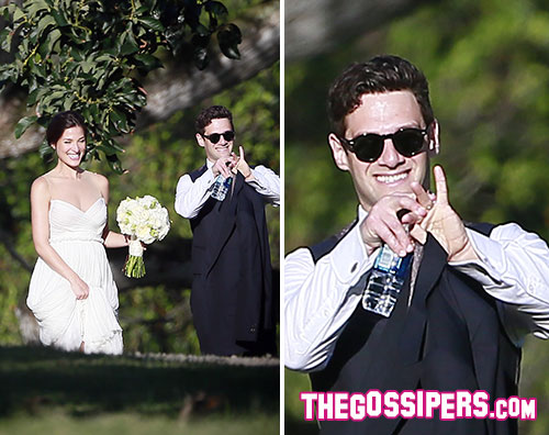 bartha2 Justin Bartha ha sposato Lia Smith