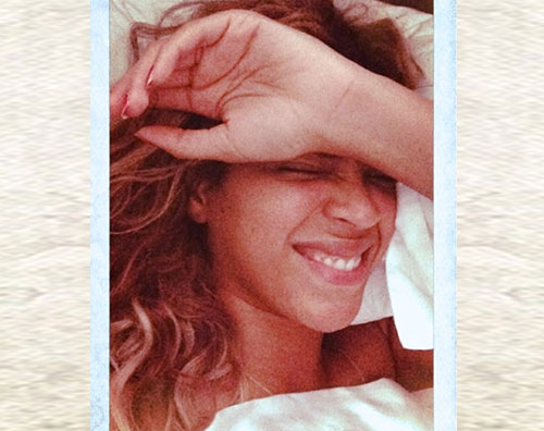 beyo11 Beyoncé senza trucco su Instagram