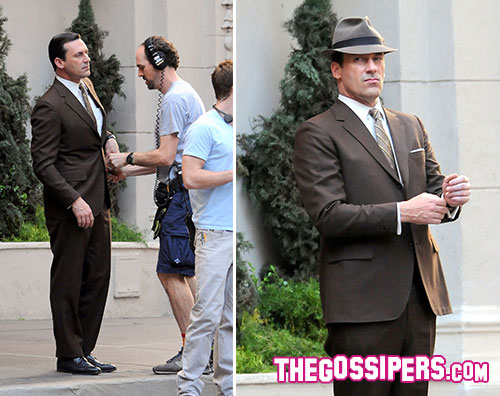 ham2 Jon Hamm torna sul set di Mad Men