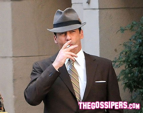 hamm Jon Hamm torna sul set di Mad Men