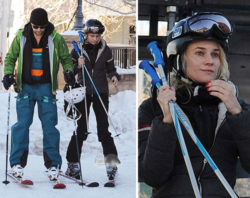 Joshua e Diane insieme sulle piste da sci kruger2 Joshua e Diane insieme sulle piste da sci