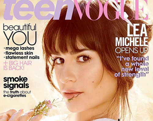 lea michele Lea Michele parla di Cory Monteith su Teen Vogue