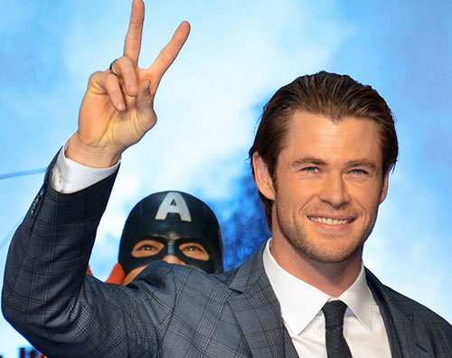 thor chris Chris Hemsworth in Giappone per Thor: The Dark World