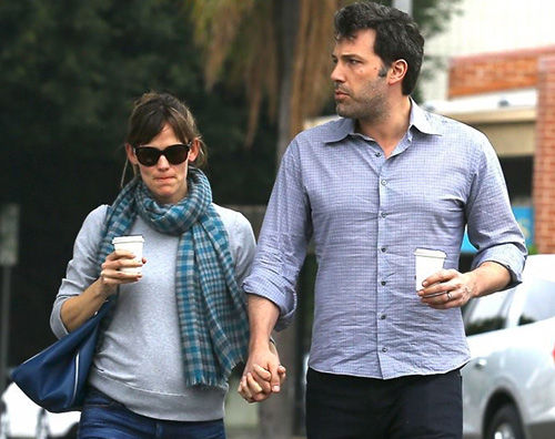 Affleck Jennifer Garner e Ben Affleck a pranzo insieme