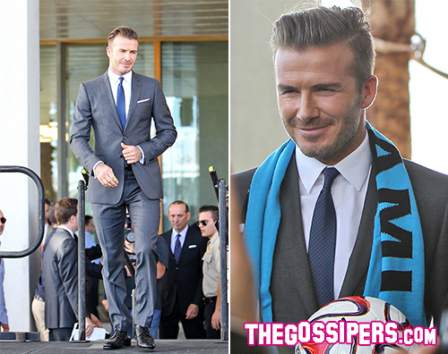 David1 David Beckham presenta la sua squadra a Miami