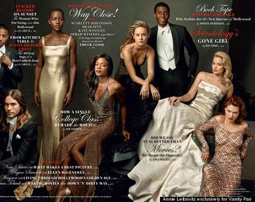 VanityFair2 Julia Roberts e gli altri protagonisti di Vanity Fair Hollywood Issue