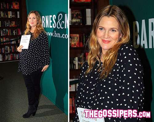 drew2 Drew Barrymore promuove il suo libro a New York