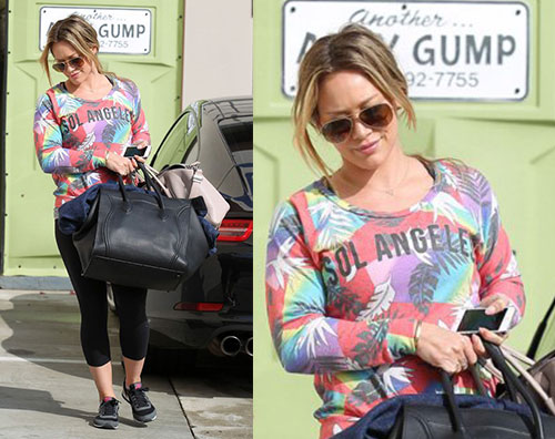 duff Hilary Duff si allena a Los Angeles