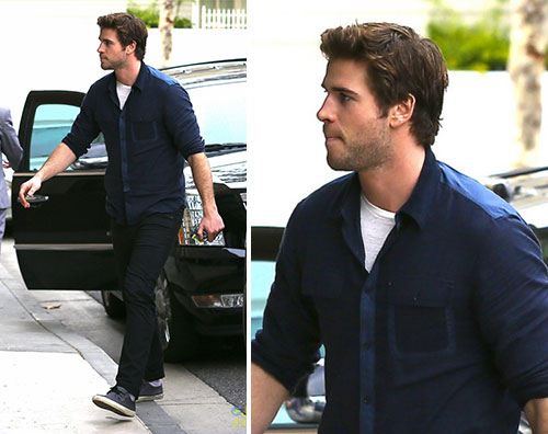 liam Liam Hemsworth tra Atlanta e Los Angeles