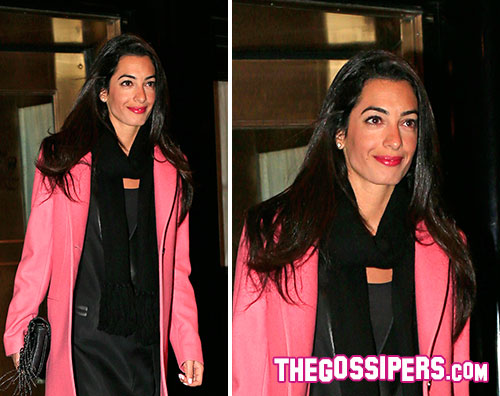 amal George Clooney a cena con la nuova fiamma