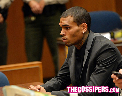 brown Chris Brown in prigione per un mese e mezzo