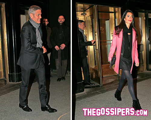 clooney1 George Clooney a cena con la nuova fiamma