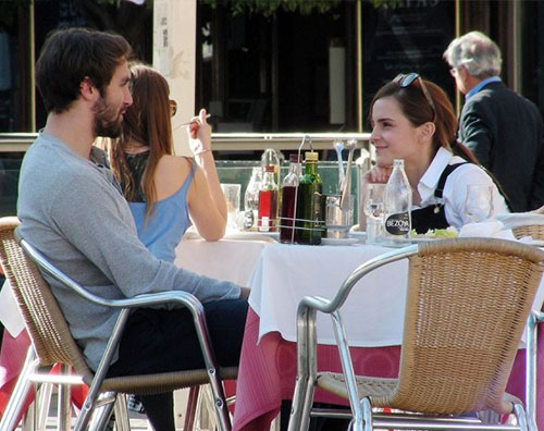 emma1 Emma Watson a pranzo con il fidanzato