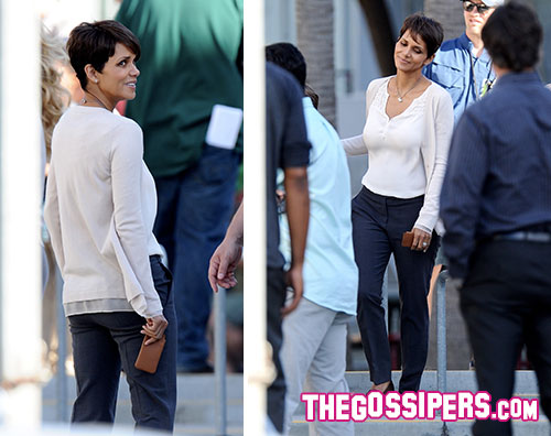 halle2 Halle Berry torna al lavoro dopo la maternità