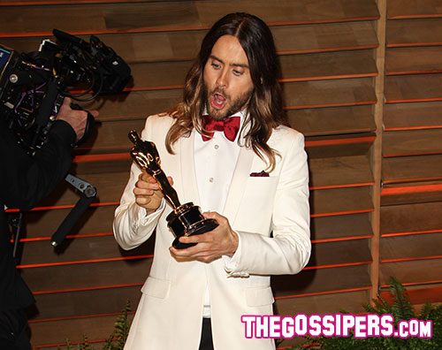 jaredoscar Jared Leto ha già rovinato il suo Oscar!