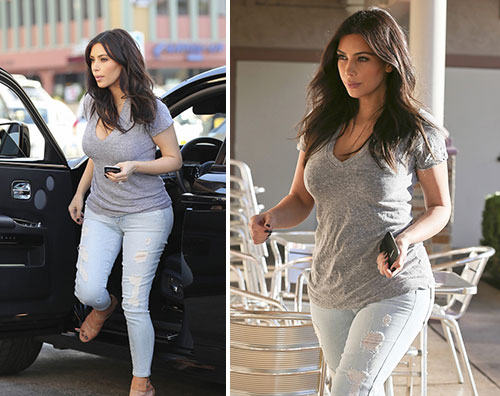 kim Kim Kardashian si dedica alla sua bellezza