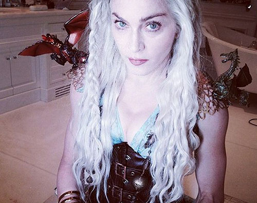 madonna Madonna è una fan di Game of Thrones