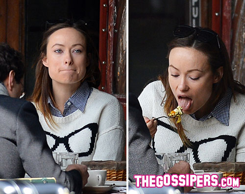 Olivia Wilde a pranzo con il pancione olivia2 Olivia Wilde a pranzo con il pancione