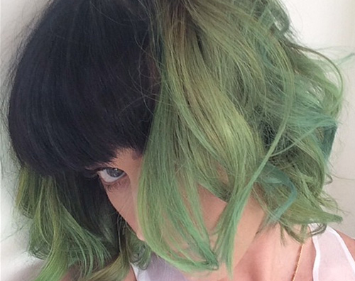 Indovina Indovina la donna con i capelli verdi