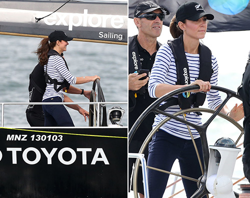 KateMiddleton1 Kate Middleton una marinaretta ad Auckland