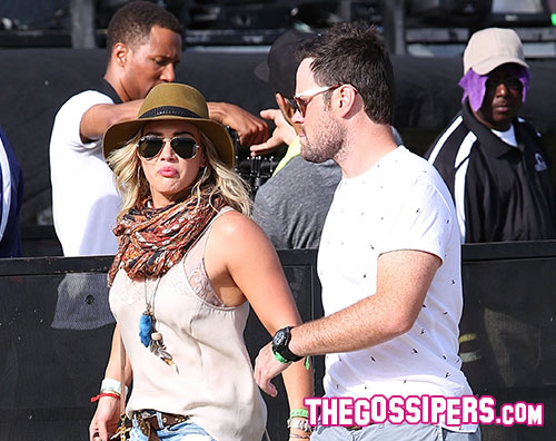 duffcoachella Hilary Duff al Coachella con lex marito