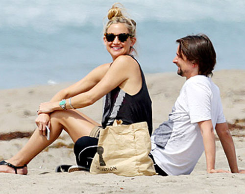 hudson1 Kate Hudson e Matthew Bellamy insieme a Malibu