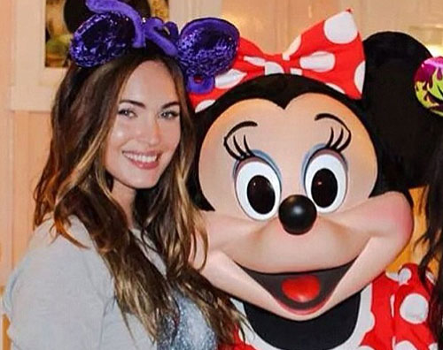 megan bminnie Pasqua a Disneyland per Megan e Brian