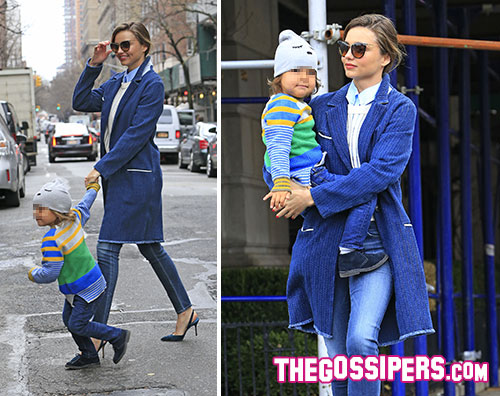 miranda2 Miranda Kerr è tornata dal piccolo Flynn