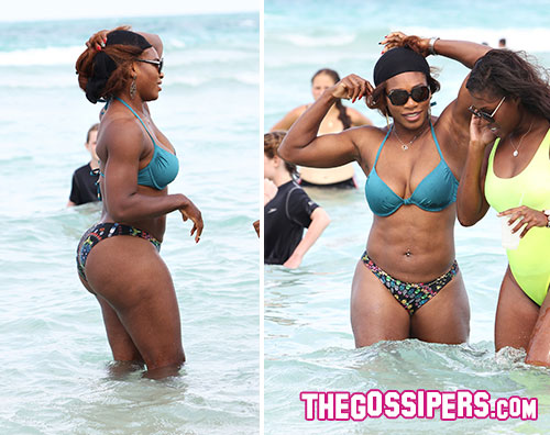 Prova costume per la giunonica Serena Williams serenabutt Prova costume per la giunonica Serena Williams