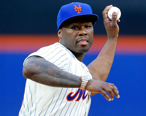 50cent Epic fail di 50 Cent ad una partita di baseball