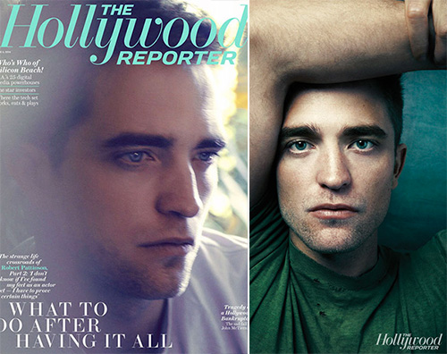 Robert Cover Robert Pattinson si racconta su The Hollywood Reporter