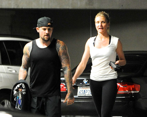 benji cameron Cameron Diaz e Benji Madden: la prima foto insieme