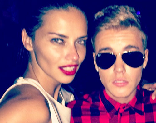 justinbieber Justin Bieber e Adriana Lima insieme a Cannes