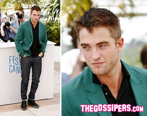 pattnson2 Cannes 2014: Robert Pattinson in verde per The Rover