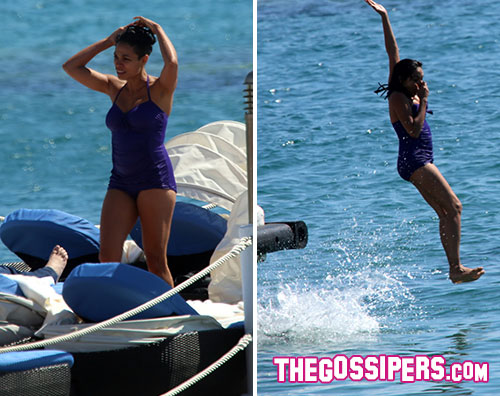 rosario2 Cannes 2014: Rosario Dawson dalla passerella allo yacht