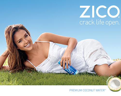 zico alba1 Jessica Alba è la nuova testimonial di Zico