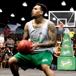 ChrisBrown 150x150 Chris Brown e Justin Bieber si sfidano a basket 