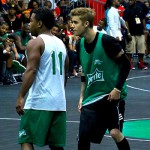 JustinBieber 150x150 Chris Brown e Justin Bieber si sfidano a basket 