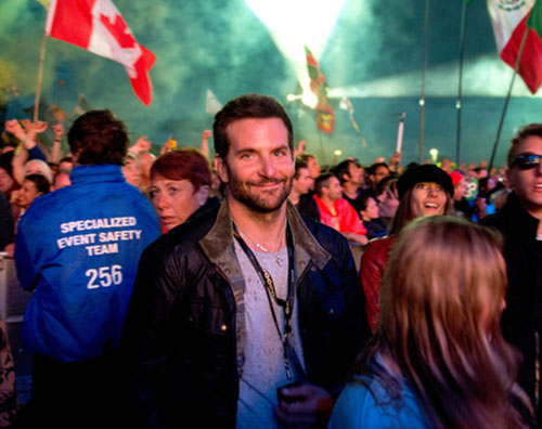 bradleyglaston Bradley Cooper al Festival di Glastonbury
