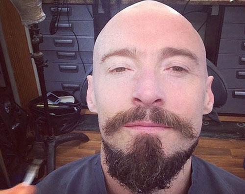 jackmanpelato Hugh Jackman si rasa a zero per Pan