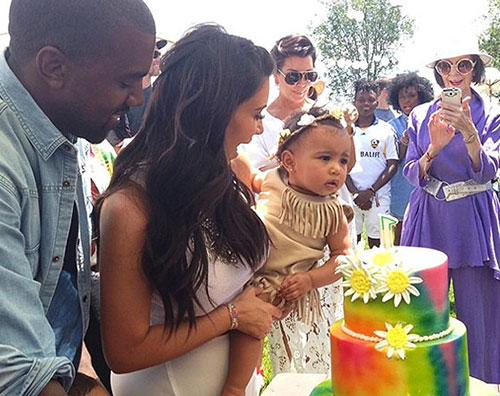 kanyekimnorth North West festeggia il suo primo compleanno