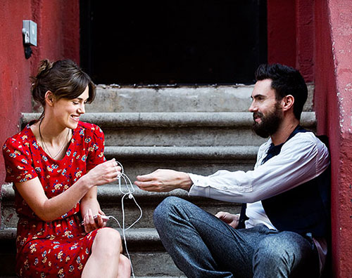 keira adam Keira Knightley parla del debutto al cinema di Adam Levine