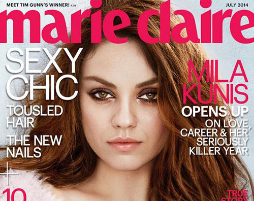 kunis marie Mila Kunis parla del parto su Marie Clarie