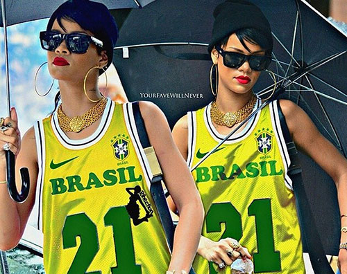 rihanna brasil Rihanna fa apprezzamenti su Kevin Prince Boateng