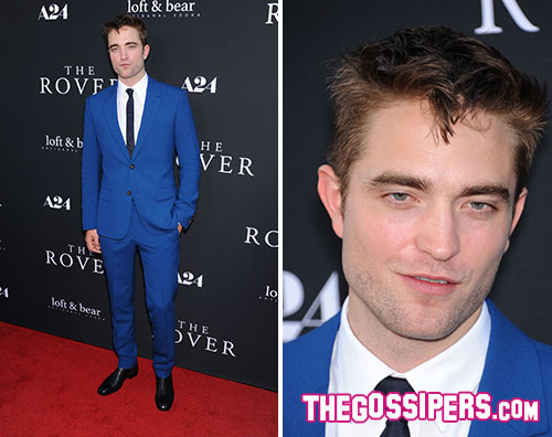 rob rover2 Robert Pattinson in blu per The Rover