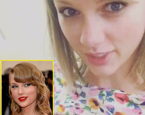 swift Taylor Swift in aereo con Olivia